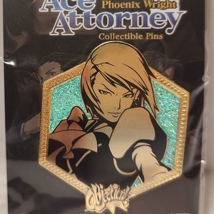Ace Attorney Phoenix Wright Franziska Von Karma Official Collectible Enamel Pin